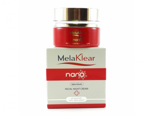   NANO FACIAL NIGHT CREAM MELAKLEAR      ,  .