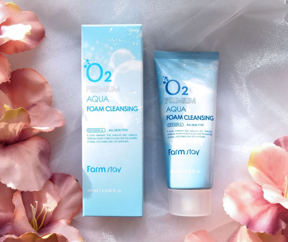   - FarmStay O2 Premium Aqua Foam Cleansing 100 !!!!   ! =  150 !!! =    !!!!