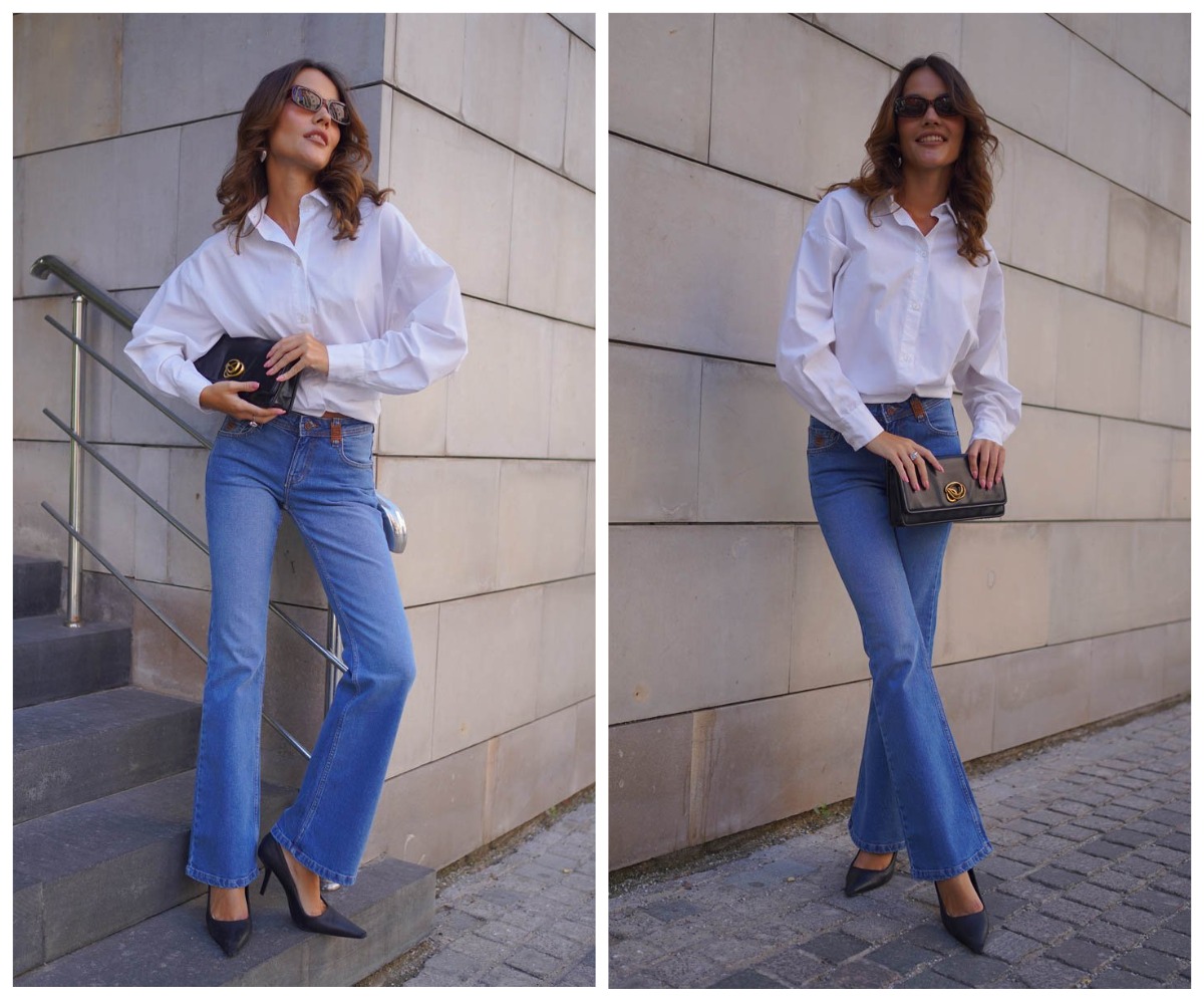 !          70-   .  Slim flare fit (      ),     