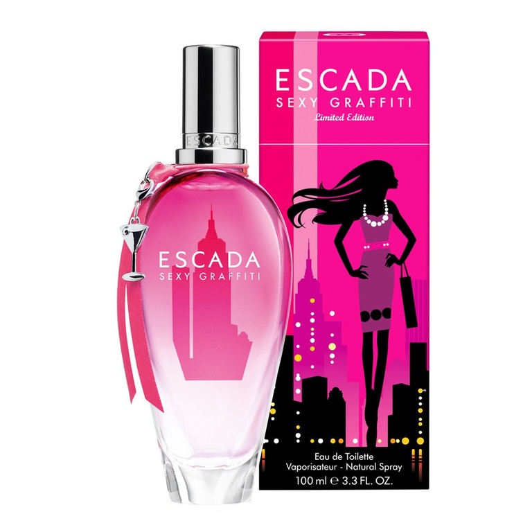 Искрящийся, пленительный и кокетливый аромат Escada Sexy Graffiti - это олицетворение радости жизни и новых впечатлений! С первых нот бодрит свежими цитрусовыми оттенками, дополненными робкой сладостью ягод!