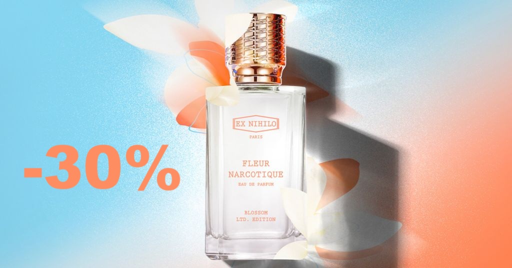 - 30% на выделенные бренды, один из которых Ex Nihilo! Это не просто парфюм, это стиль жизни! И теперь вы можете стать частью этого мира всего за 70% от обычной цены)))
