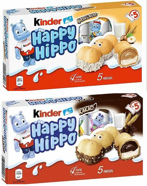 !!!   Kinder Happy Hippo 207 . .