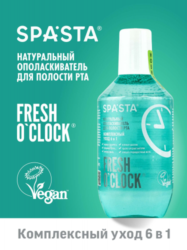   SPASTA Fresh o&#8217;clock   6  1:   ,  ,  ,   ,   ,  .