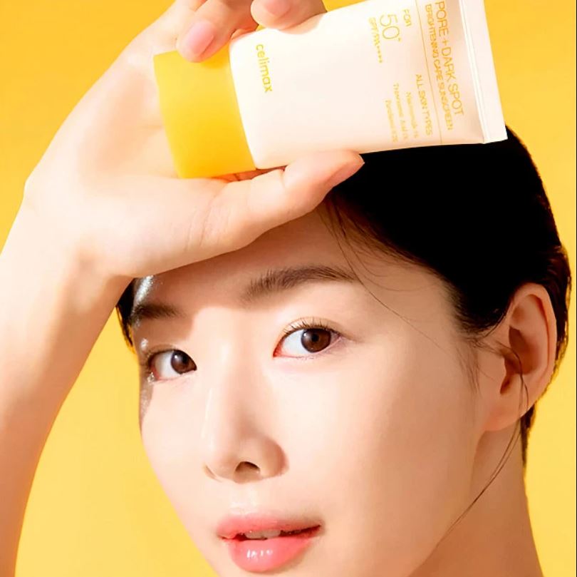    ! Celimax Pore+Dark Spot Sunscreen -   ,  ! SPF50+ PA++++:   8  +  !      ,  ,  !
