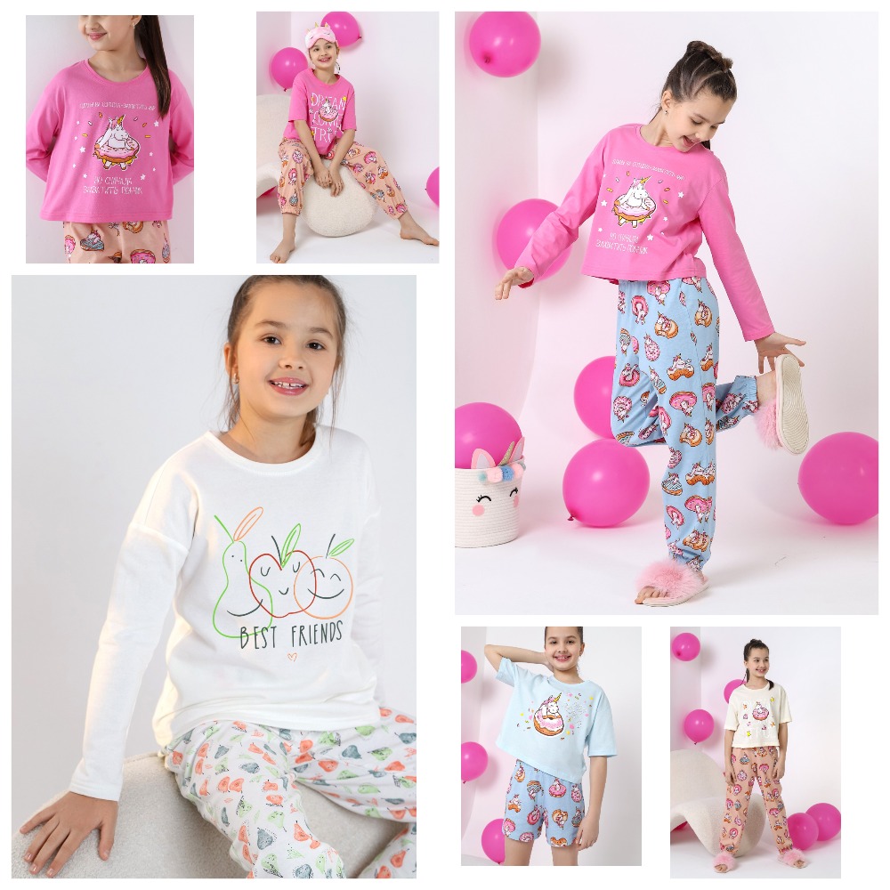 ВАУ ЦЕНА! скидка 60%!! Пжамы для девочек рост от 128 до 170! РОСТВКА 164 И 170 ПОДХОДИТ НА 44 И 46 РАЗМЕРЫ! Проверено на себе! ТАК ЧТО ЗАКАЗЫВАЕМ СЕБЕ И ДОЧКАМ!