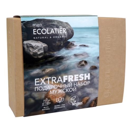   ECOLATIERR Extra Fresh for MEN ( / 150+150)        -  : 180.62    