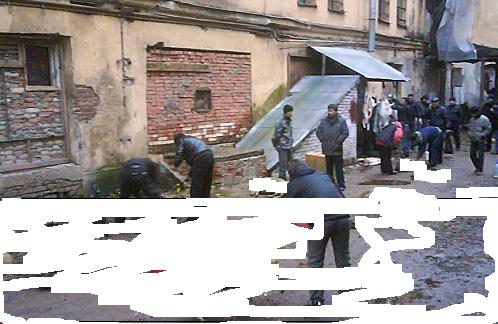 Москва режут. Курбан байрам режут барана.