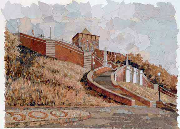 Новгородский кремль картина