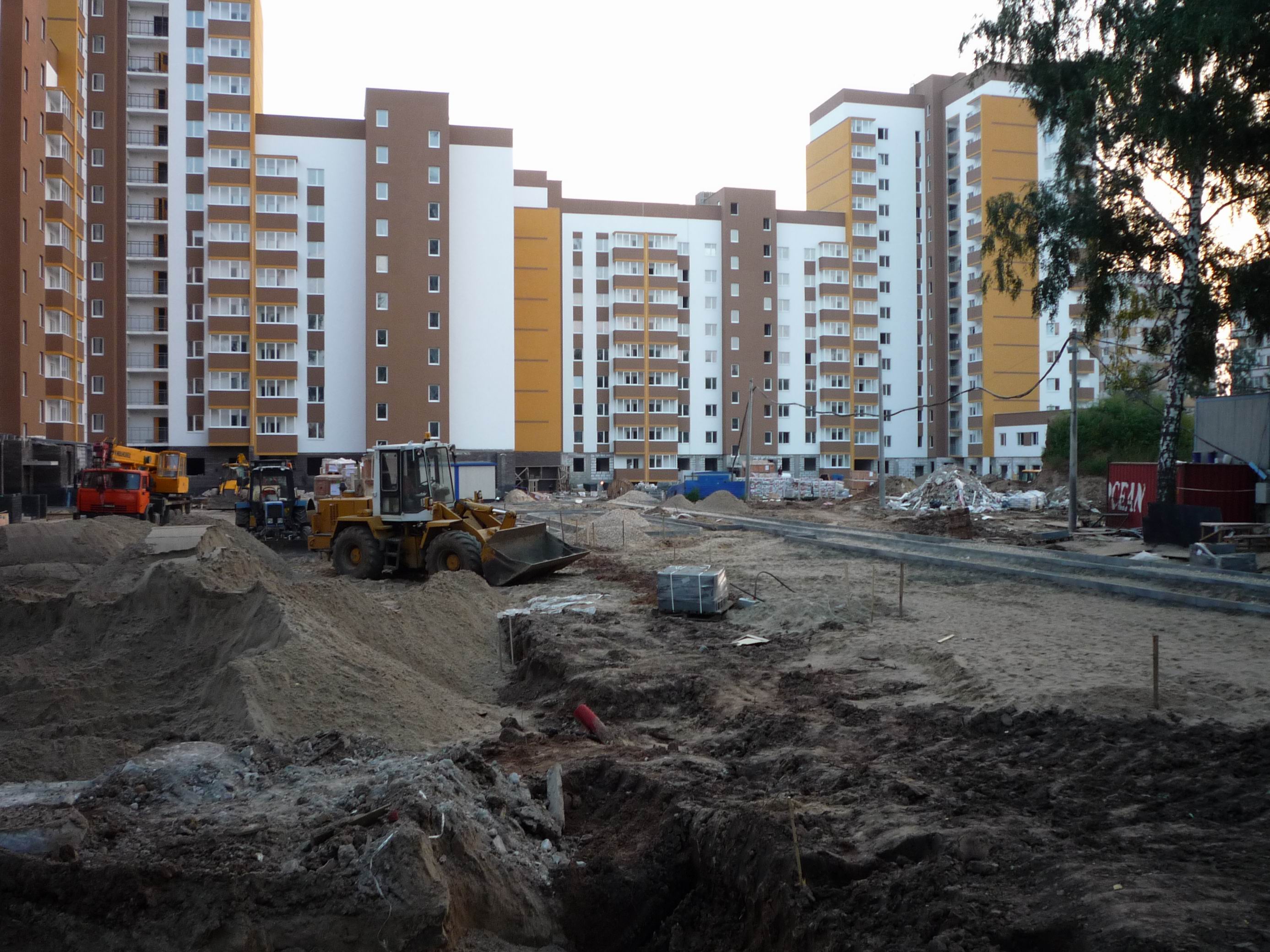 Завершение строительства дома в шибенце