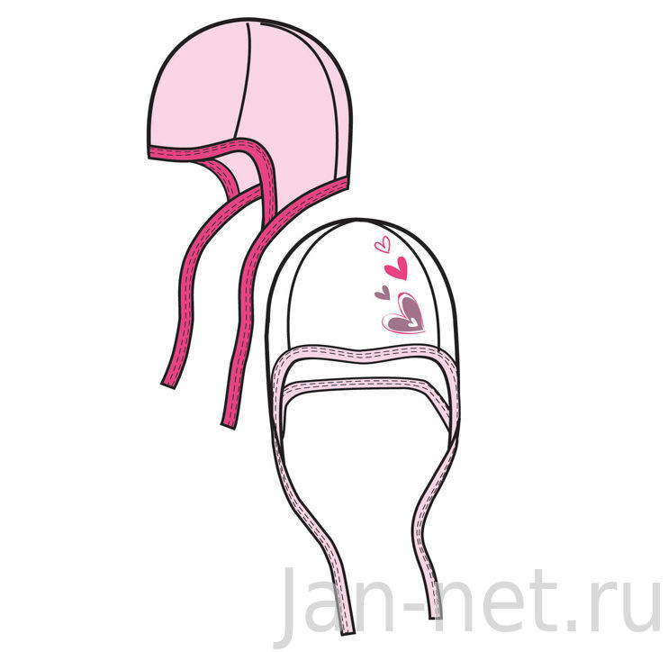 Как нарисовать чепец