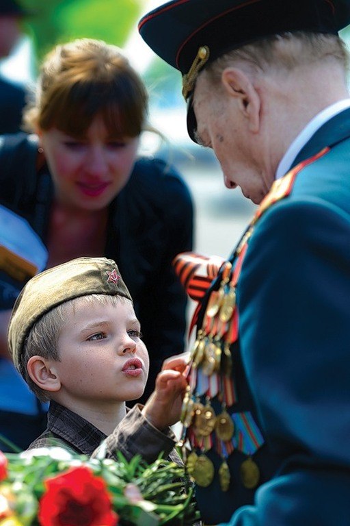 Дети на день победы