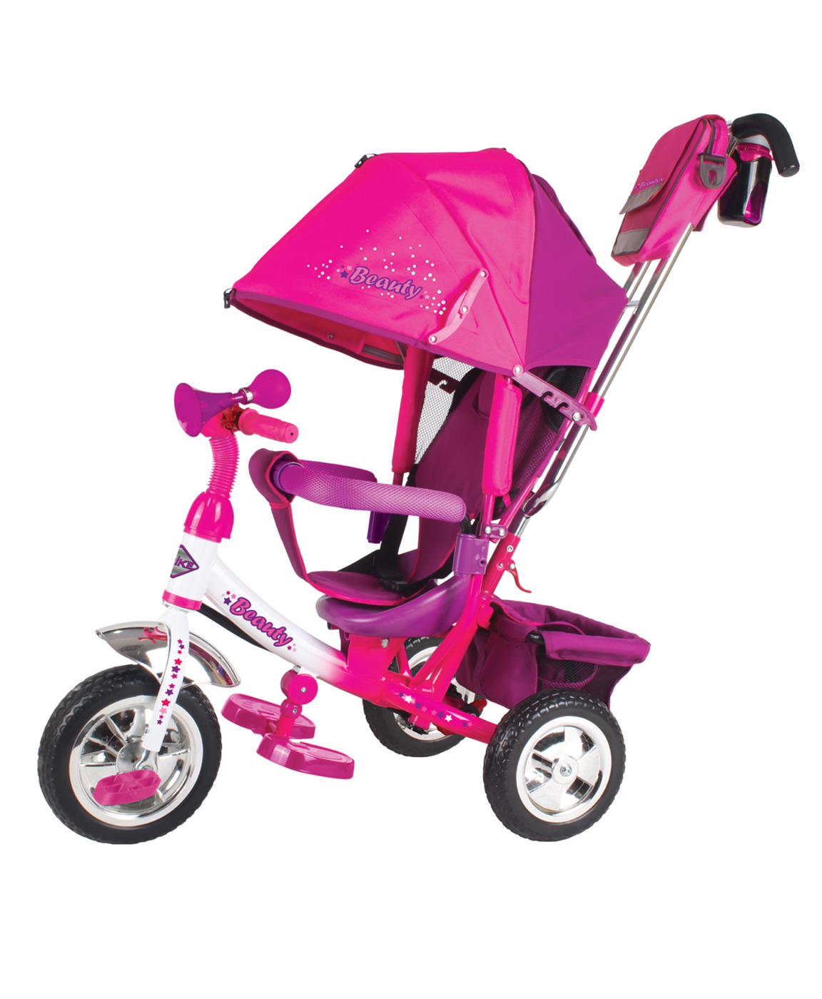 Велосипед с ручкой розовый. Трехколесный велосипед Beauty ba2. Велосипед Beauty ba2 Trike. Велосипед трайк Тревел. Детский велосипед ТТ трайк.