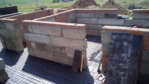 Проект подвала из блоков фбс