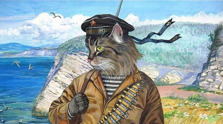 Мусоргский кот матрос рисунок
