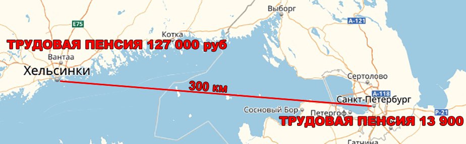 Санкт петербург хельсинки карта