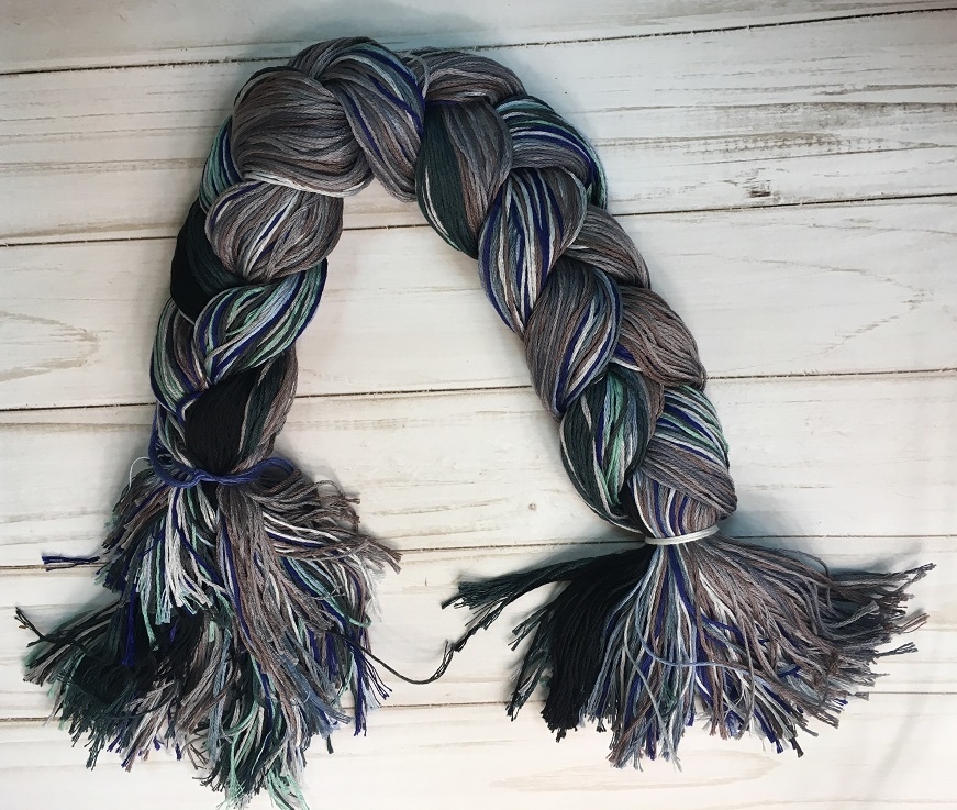 Gamma мулине коса. фенечка косичка. нитки для вышивания "gamma" набор мулине "коса" зеленый микс. Gamma мулине коса. набор ниток для вышивания 100шт.