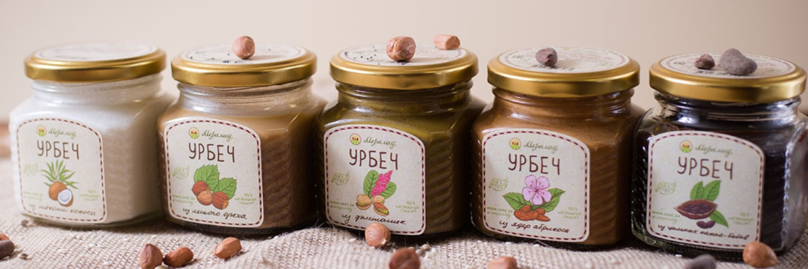 Ореховая паста урбеч