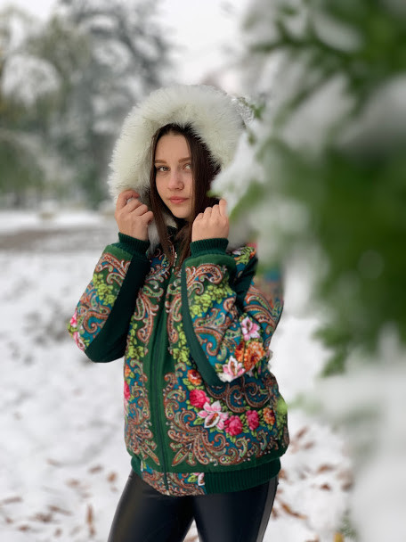 Костюм спортивный женский из павловопосадских