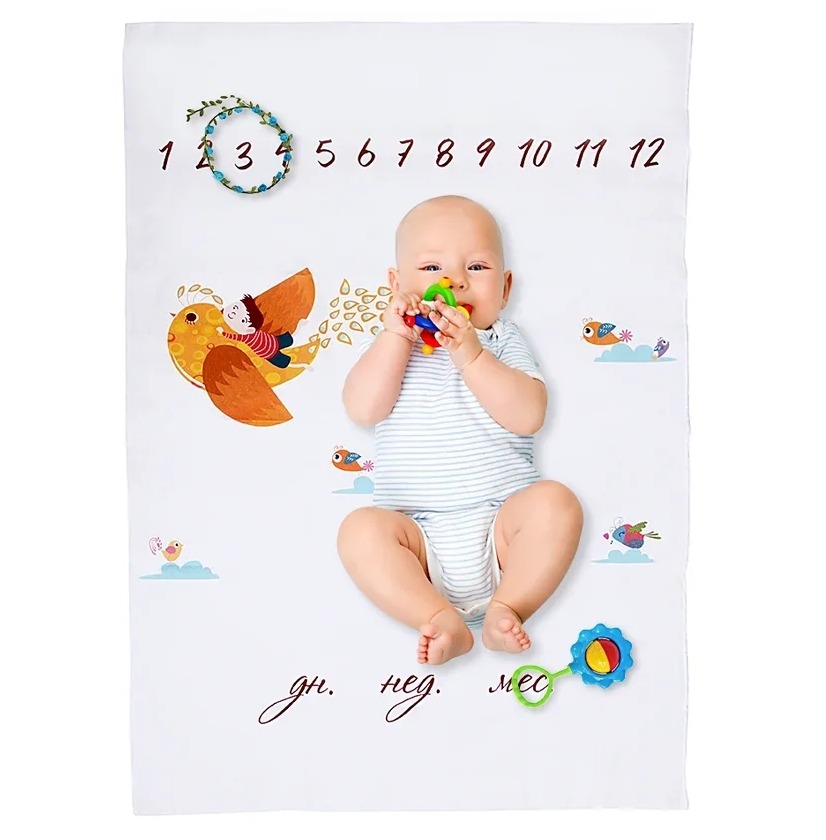 фотофон по месяцам для новорожденного. коврик с месяцами для новорожденных. календарь для фотосессии новорожденных. календарь грудного ребенка. пеленка с цифрами для детей.