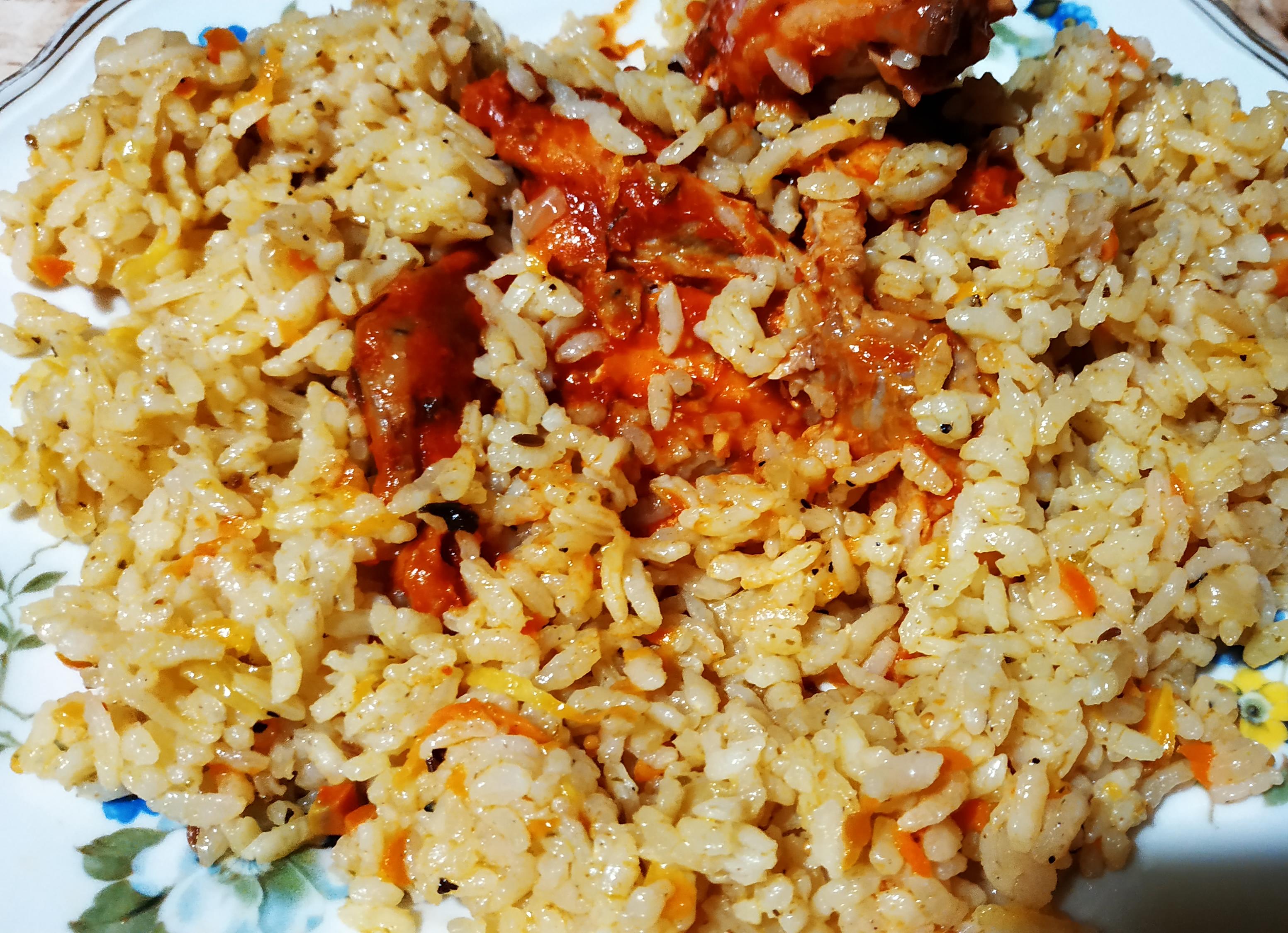 Плов из риса баракат