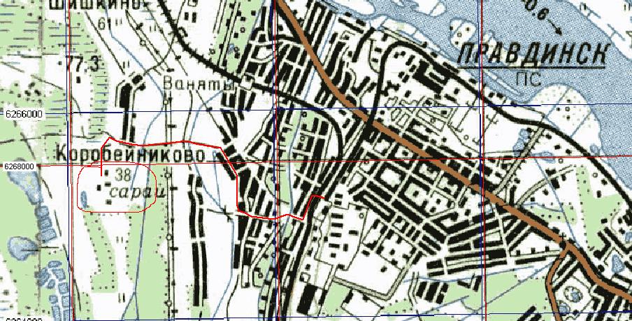 Рекшино карта нижегородская область