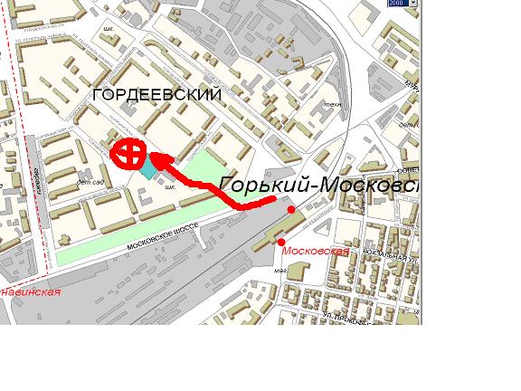 Карта гордеевка нижний новгород