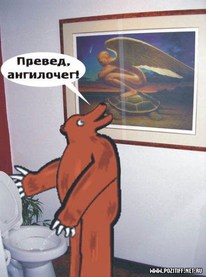 Превед медвед картина