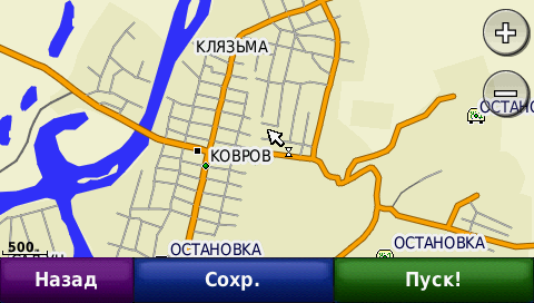 Карта г коврова