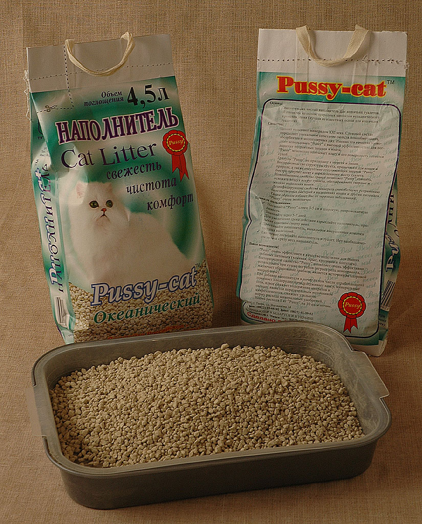 Pussy Cat комкующийся 10 л