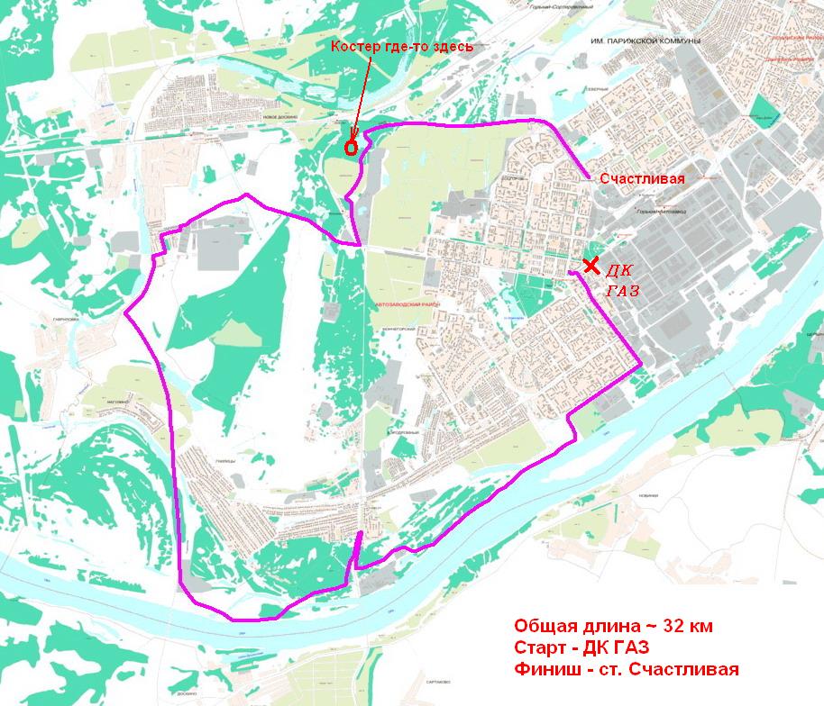 Н новгород стригино карта