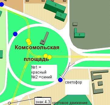 Киров карта комсомольская площадь