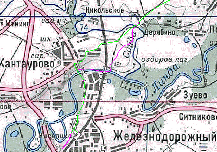 Киселиха нижний новгород карта