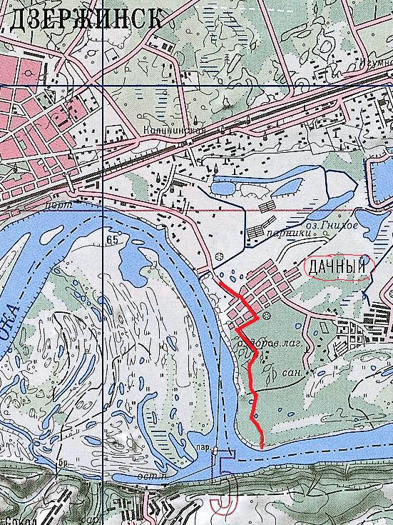 Купить Карту Дзержинска Нижегородской Области