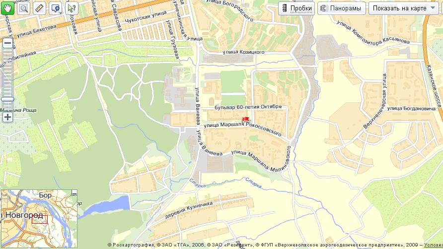 Панорамная карта оренбурга