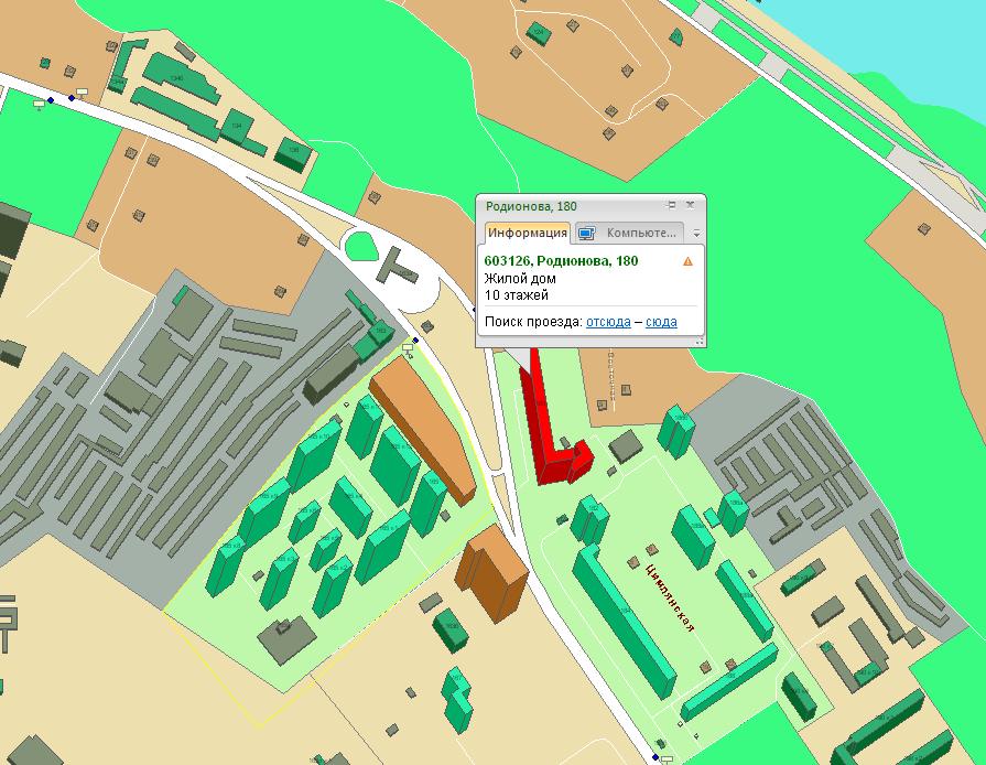 Медвежья долина нижний новгород карта