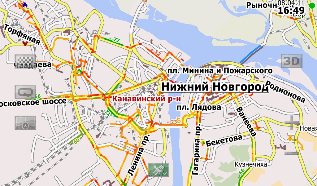 Пр гагарина нижний новгород карта