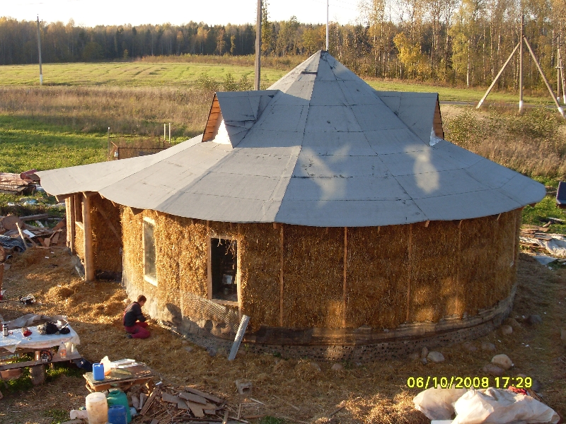 Дома из соломы под ключ проекты