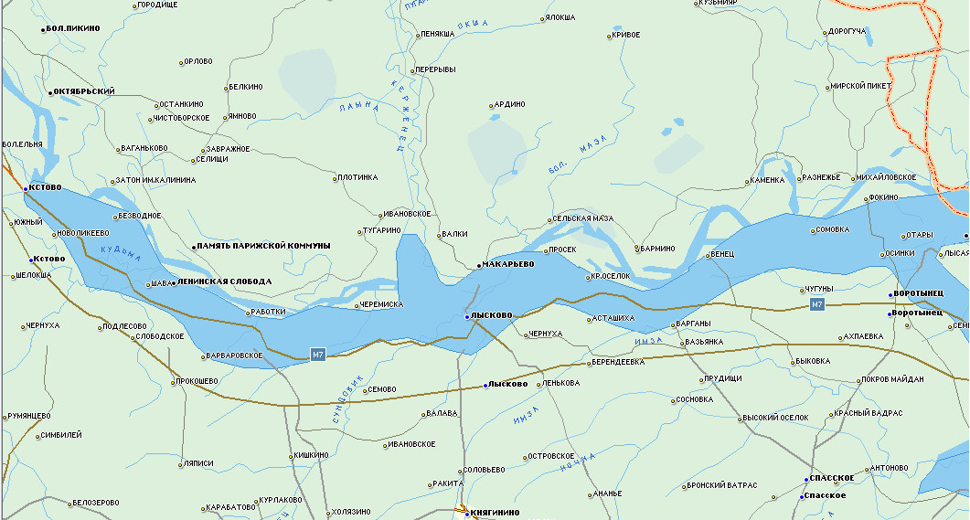 Карта осадков бармино