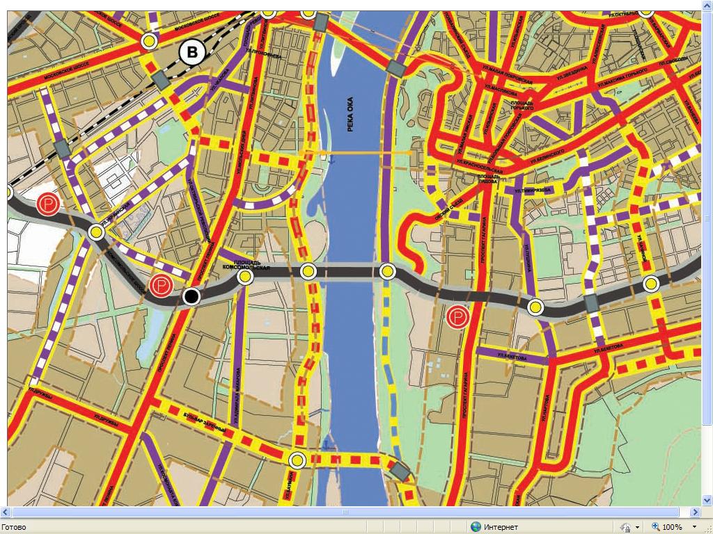 Карта платного моста рязань