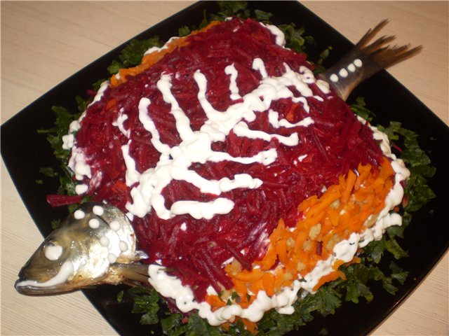 Селедка в шубе картинка