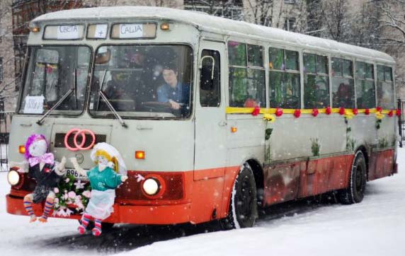 Свадебный автобус