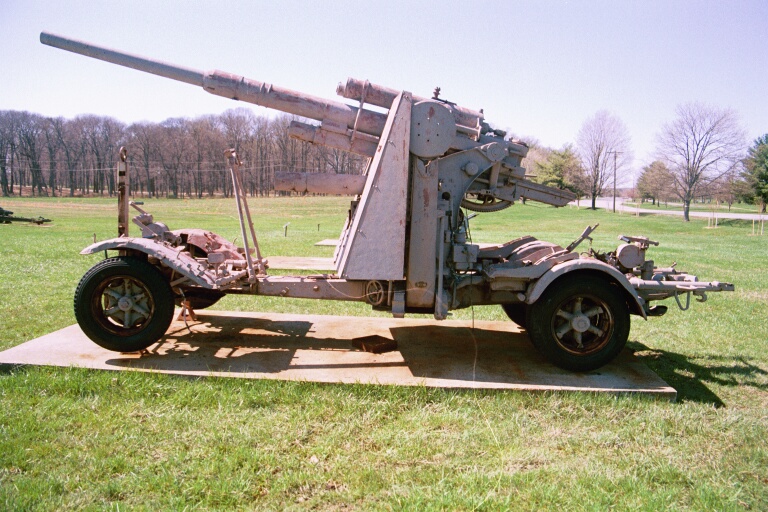 88 мм зенитные пушки