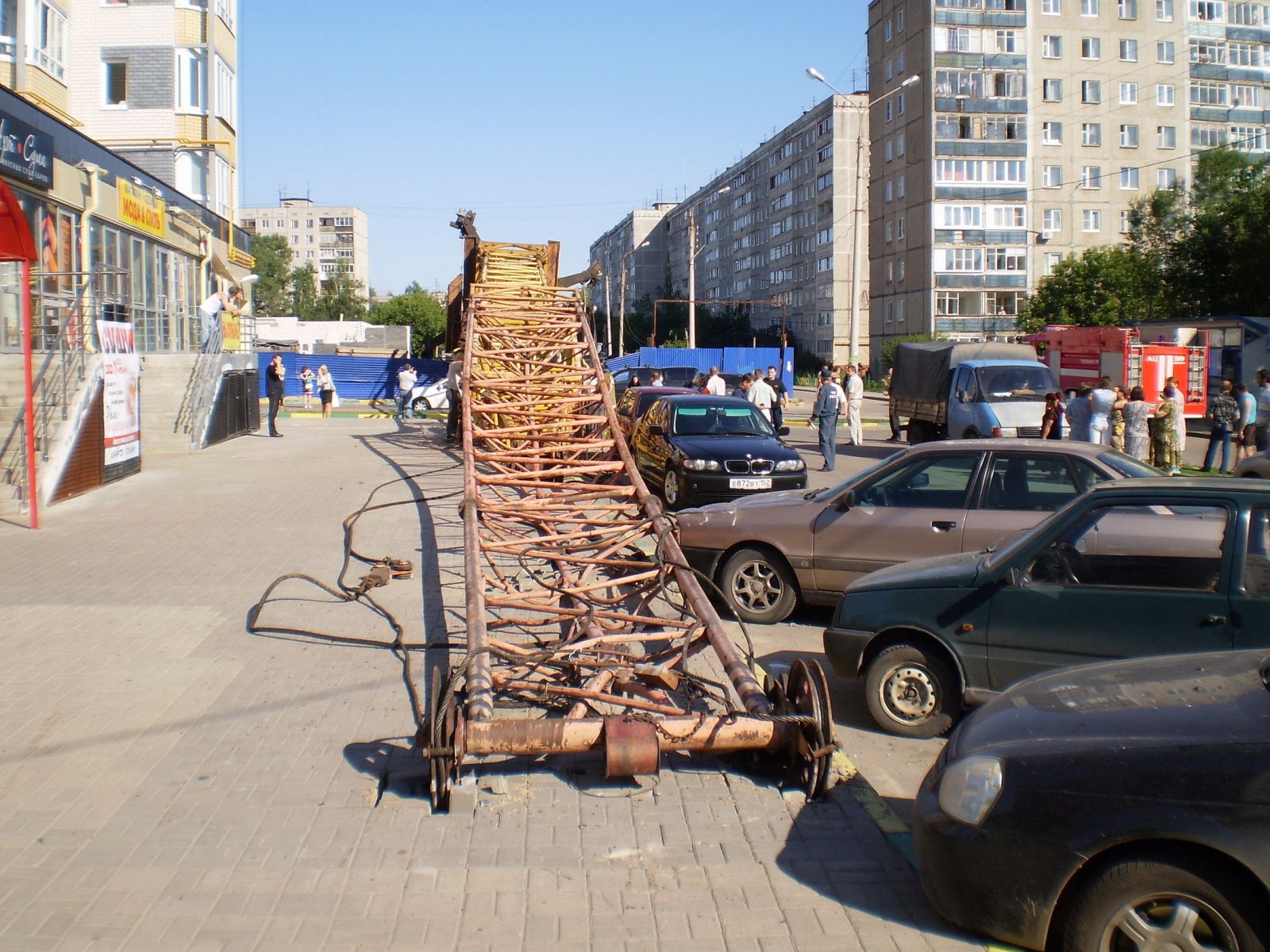 упал нижний новгород