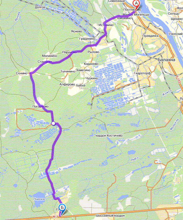 Лукино нижегородская область карта