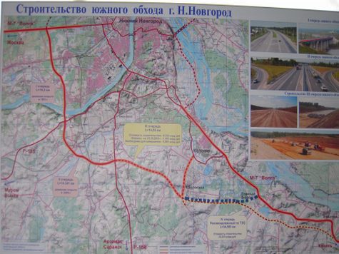 Южный объезд новосибирск карта схема
