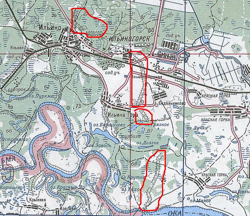 Карта богоявление нижегородская область