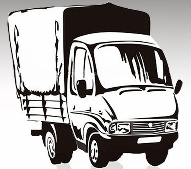 Как нарисовать грузовую газель