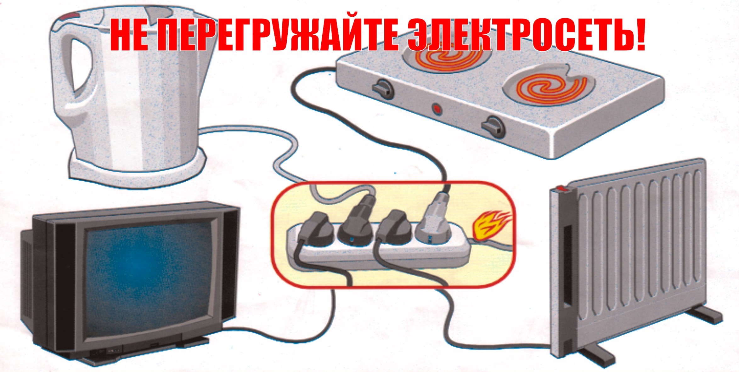 Картинки Безопасности Электроприборов