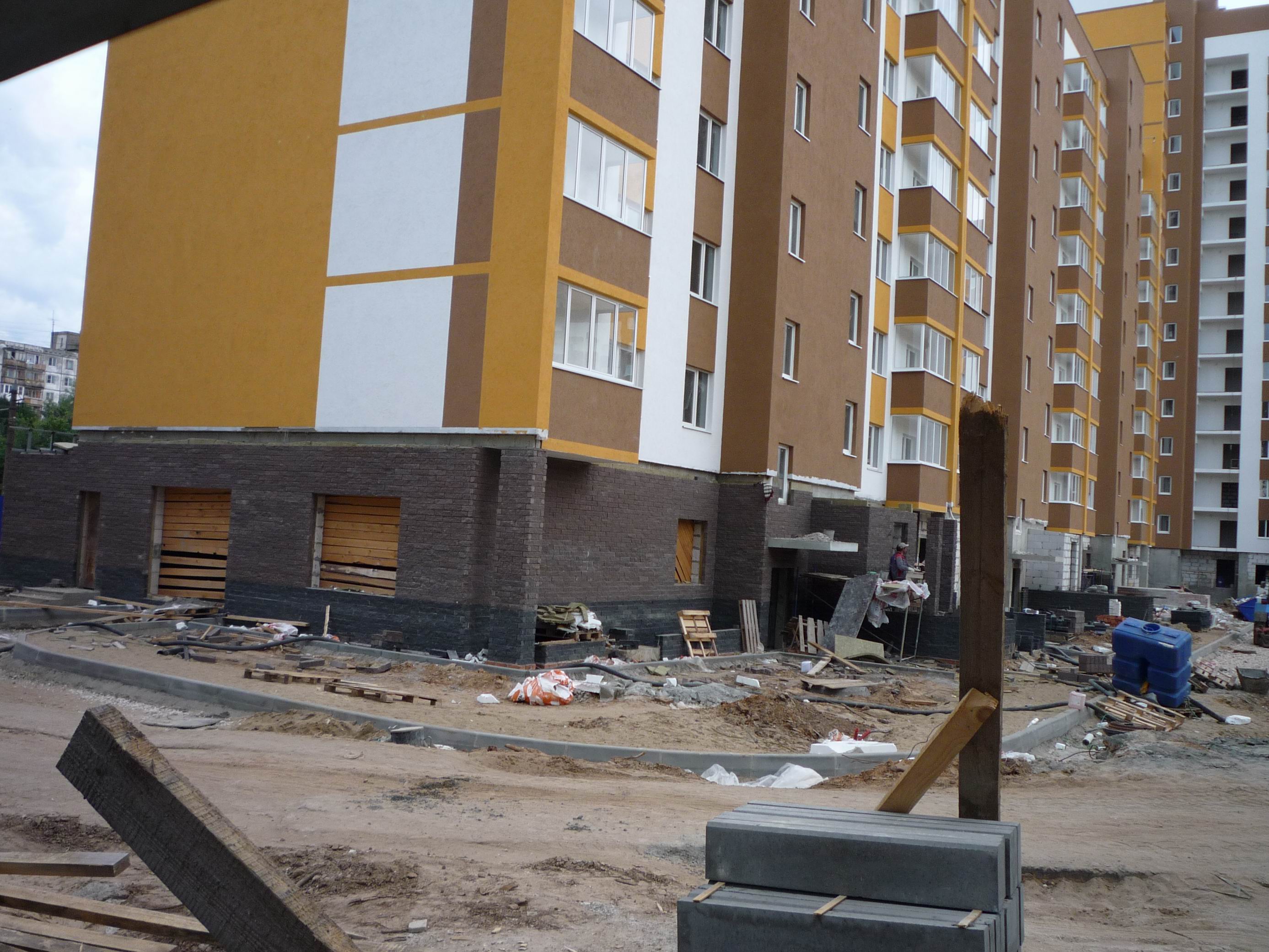 Завершение строительства дома в шибенце