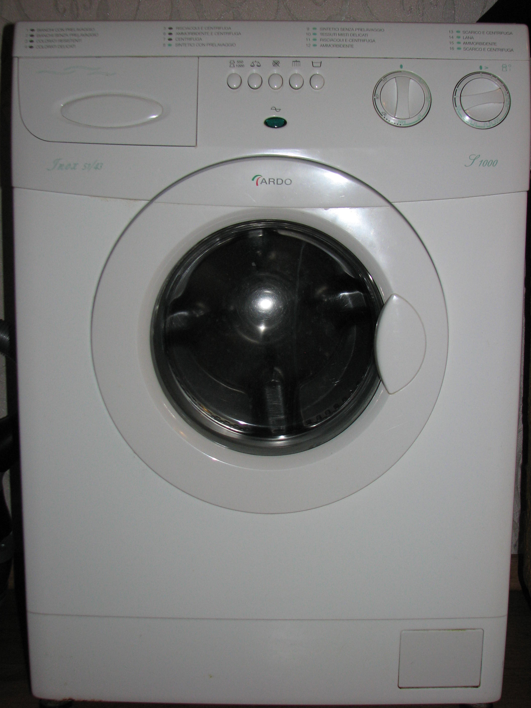 Ardo wd 800 x засор